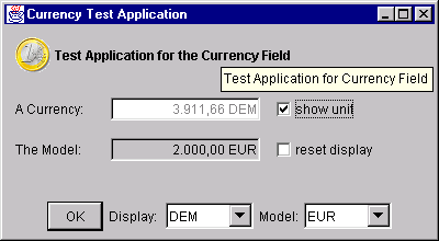Currency Test Application